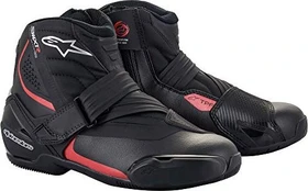 Alpinestars SMX-1 R V2 Motorradschuh schwarz/rot