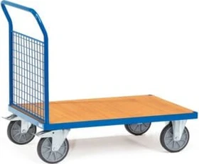 fetra Stirnwand-Transportwagen 85x50cm blau