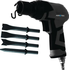 Aerotec CSP 150 Druckluft-Meißelhammer inkl. Koffer + Zubehör