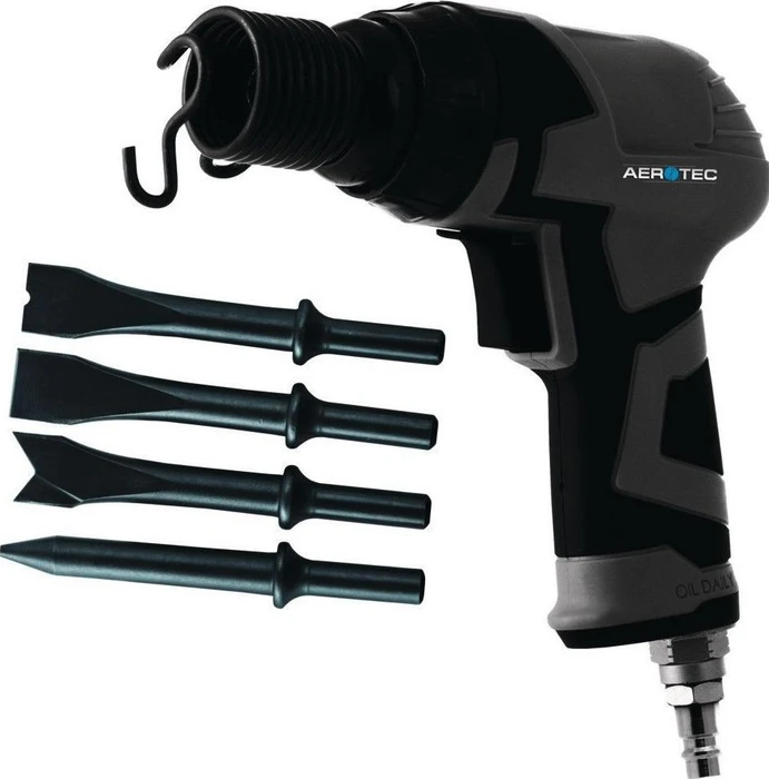 Aerotec CSP 150 Druckluft-Meißelhammer inkl. Koffer + Zubehör