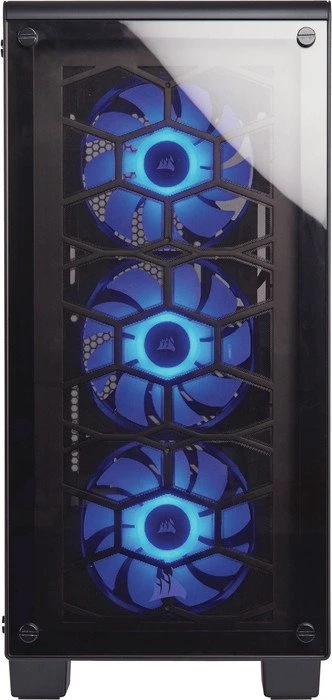 Corsair Crystal Series 460X RGB schwarz, Glasfenster