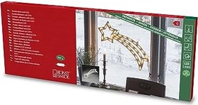 Konstsmide Fensterbild Komet LED 35x warmweiß