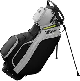 Wilson Talus Standbag Golftasche schwarz/grau/gelb