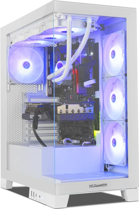 Nox Xtreme Hummer Glock White, Glasfenster