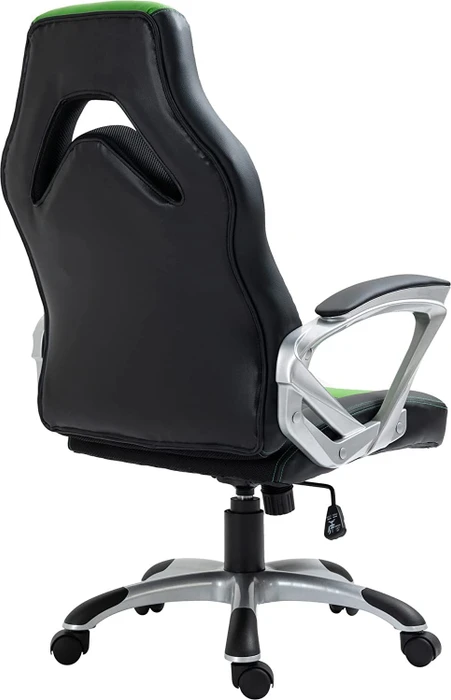 CLP Foxton Kunstleder Gamingstuhl, schwarz/grün