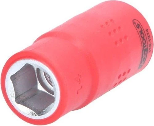 KS Tools Außensechskant Steckschlüssel isoliert 1/2", 14mm