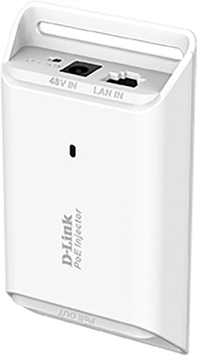 D-Link Desktop Gigabit PoE-Injektor, 2x RJ-45, 15.4W PoE