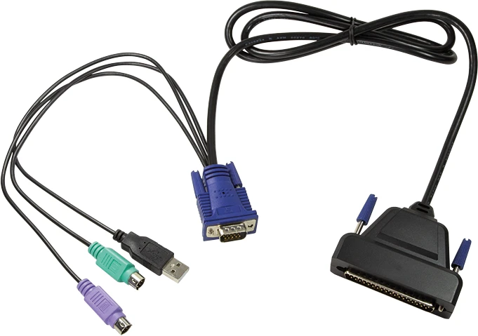LogiLink LC702GE, 17" LCD KVM Konsole, 1-fach, DE