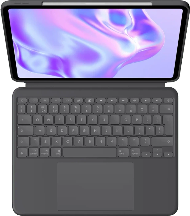 Logitech Combo Touch für iPad Pro 13" M4 5. Gen, Grafit, UK