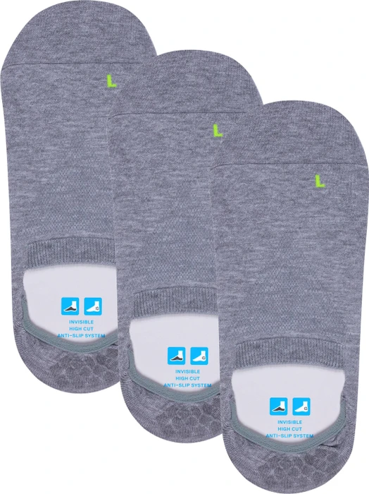 Falke Cool Kick Socken light grey mel., 3 Paare