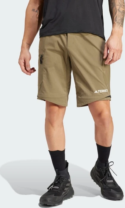 adidas Terrex Utilitas Zip-Off Hose lang olive strata (Herren)
