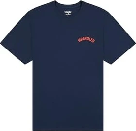 Wrangler Graphic T-Shirt kurzarm navy (Herren)