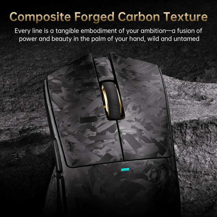 Attack Shark X11 Ultra Carbon Fiber 8KHz Wireless, Forged Black, USB/Bluetooth