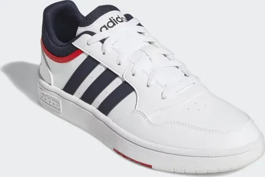 adidas Hoops 3.0 Low Classic Vintage cloud white/legend ink/vivid red