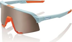 100% S3 soft tact two tone/hiper silver mirror lens