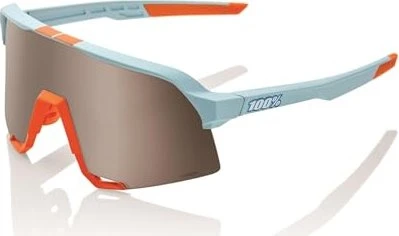 100% S3 soft tact two tone/hiper silver mirror lens