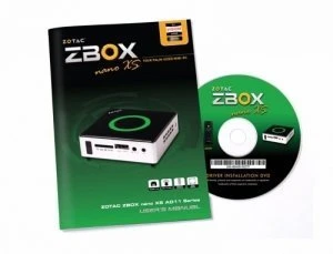 Zotac ZBOX XS AD11 nano Plus, E-450, 2GB RAM, 64GB SSD