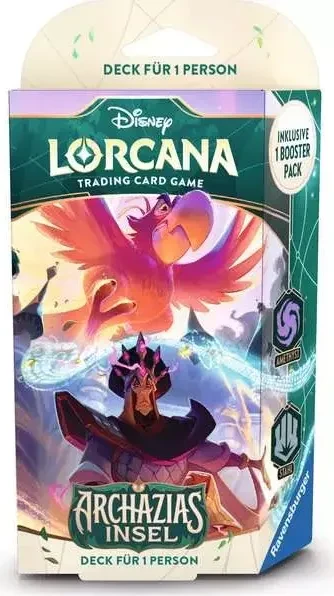 Disney Lorcana - Archazias Insel - Starter Deck Amethyst Stahl (DE)