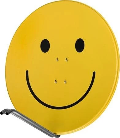 TechniSat Satman 850 Plus gelb Smiley inkl. LNB-Halterung