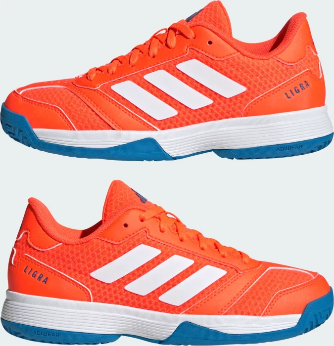 adidas Ligra 8 Indoor Handball team solar orange/cloud white (Junior)