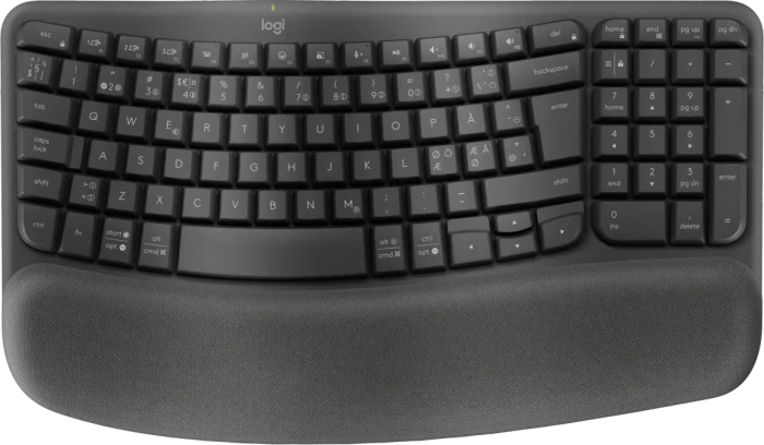 Logitech Wave Keys for Business, Grafit, Logi Bolt, USB/Bluetooth, ND