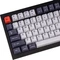 Keychron Q1/Q2/K2 OEM Dye-Sub Keycap-Set Bluish Black White, Kunststoff (PBT), Bluish Black White, schwarz/blau/weiß, 97 Tasten (83+14), ANSI-US Vorschaubild