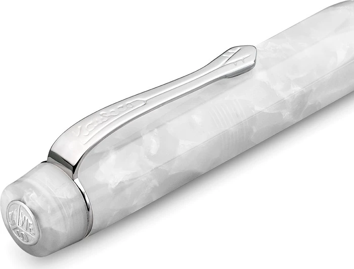 Kaweco ART Sport mineral white, rechte Hand, fein