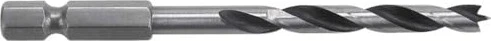 Wolfcraft CV Holzspiralbohrer, 4x40x75mm, 1 Stück