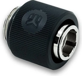 EK Water Blocks EK-ACF Fitting G1/4" auf 13/10mm, schwarz, Aluring