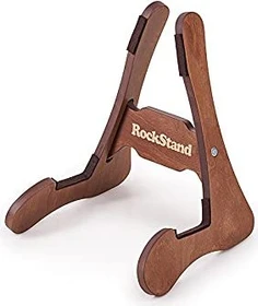 Warwick RockStand Wood A-Frame Stand für E-Gitarre/E-Bass dark brown finish