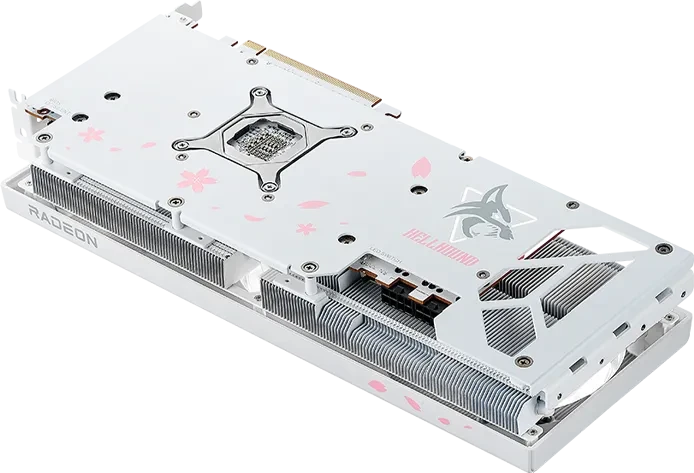 PowerColor Hellhound Sakura Radeon RX 7800 XT, 16GB GDDR6, HDMI, 3x DP