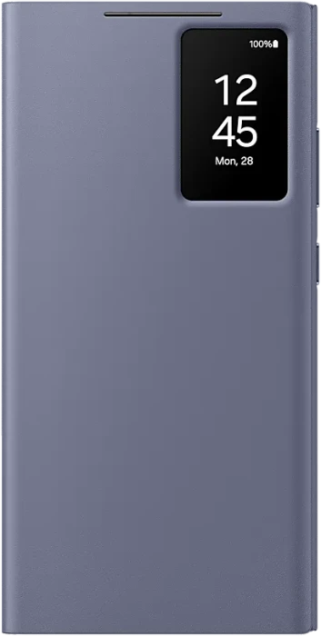 Samsung Smart View Wallet Case für Galaxy S24 Ultra violett