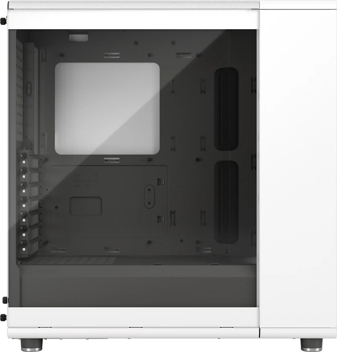 Fractal Design North Chalk White TG Clear, Glasfenster
