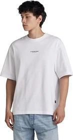 G-Star Center Chest Boxy T-Shirt kurzarm weiß (Herren)