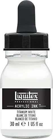 Liquitex Professional Acrylic Ink titanium white, 30ml