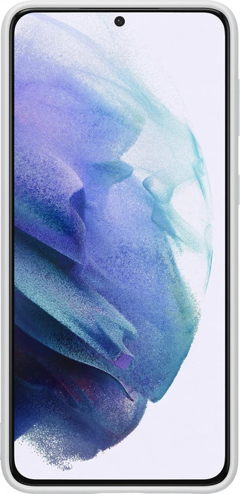 Samsung Silicone Cover für Galaxy S21+ grau
