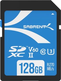 Sabrent Rocket V60 R270/W170 128GB, UHS-II U3, Class 10