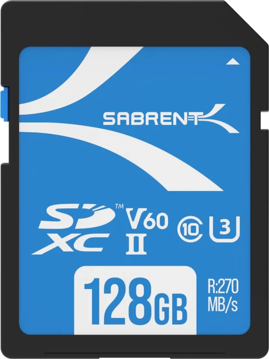 Sabrent Rocket V60, UHS-II U3, Class 10