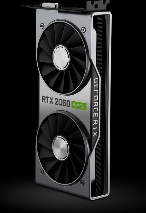 NVIDIA GeForce RTX 2060 SUPER Founders Edition, 8GB GDDR6, DVI, HDMI, USB-C, 2x DP