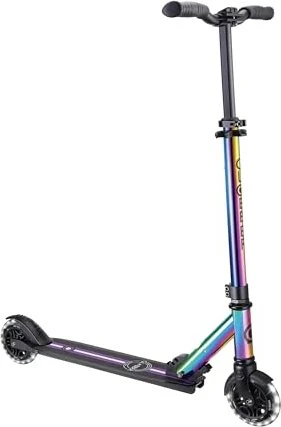 Globber Flow Element Lights Scooter schwarz