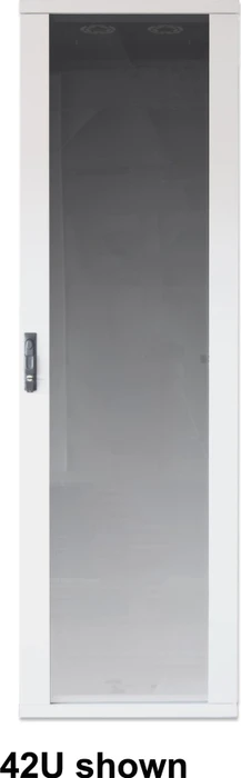 Intellinet Basic Line 19" Netzwerkschrank 22HE, Flatpack, Sicherheitsglastür, grau, 800mm tief