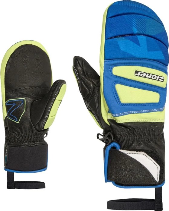 Ziener Lopaki-Z AS PR Mitten Skihandschuhe black/persian blue (Junior)