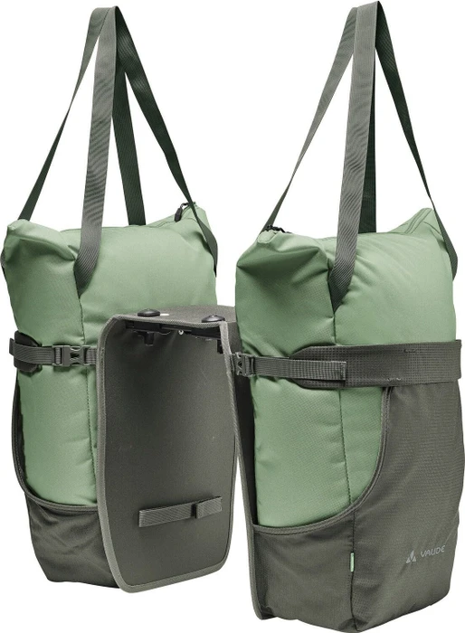 Vaude TwinShopper UniKlip 2 Gepäcktasche willow green