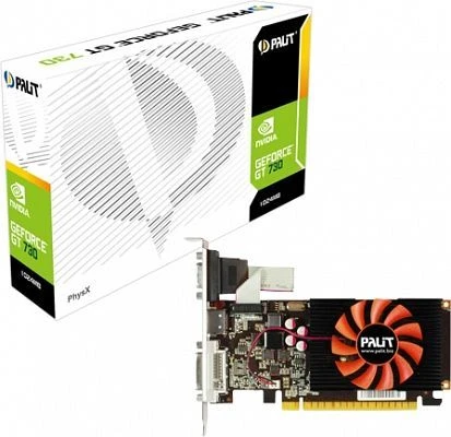 Palit GeForce GT 730, 1GB DDR3, VGA, DVI, HDMI