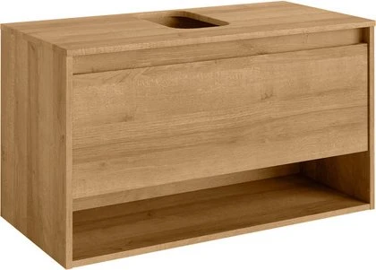 Fackelmann Natura Waschtisch-Unterschrank braun