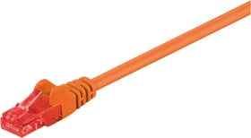 MicroConnect Patchkabel, Cat6, U/UTP, RJ-45/RJ-45, 1m, orange