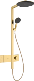 Hansgrohe Raindance Alive S Showerpipe 300 1jet EcoSmart mit ShowerSelect Comfort polished gold optic