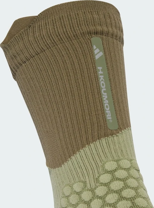 adidas Hermanos Koumori Laufsocken olive strata/tent green/reflective silver (Damen)