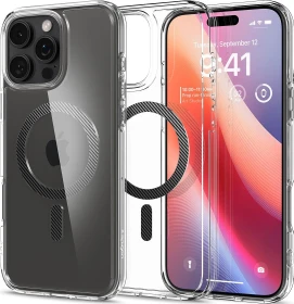 Spigen Ultra Hybrid (MagFit) für Apple iPhone 16 Pro Max carbon fiber