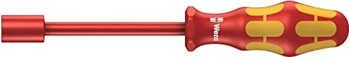 Wera Kraftform Plus Serie 100 VDE 190i zöllig Außensechskant Schraubendreher zöllig, 7/16"x125mm